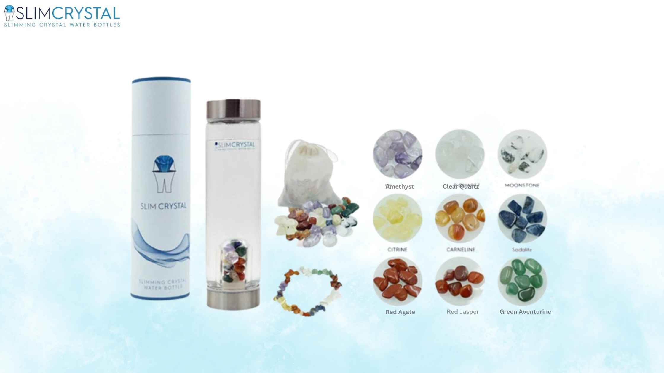 SlimCrystal Water Bottle Crystals